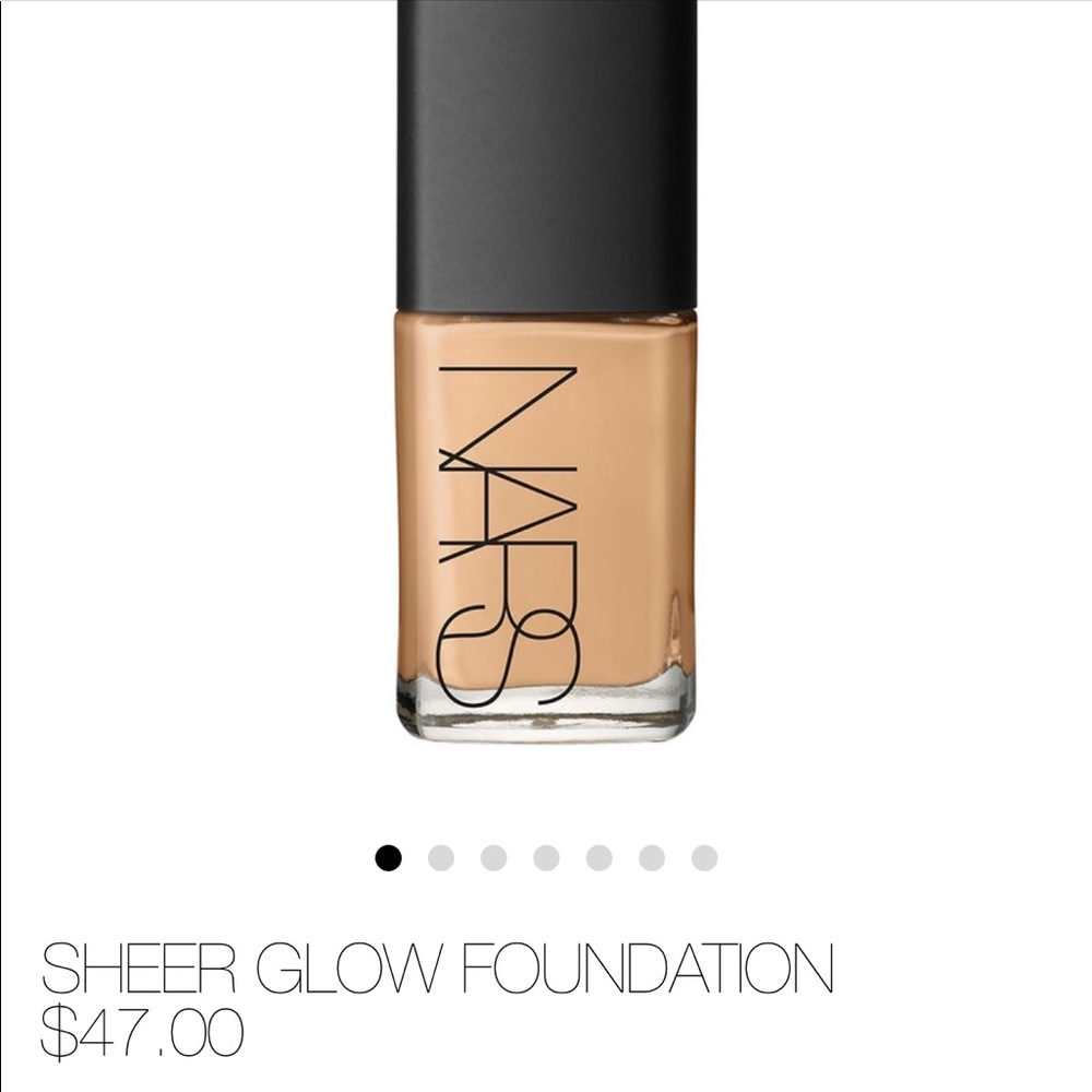 Nars sheerglow foundation!